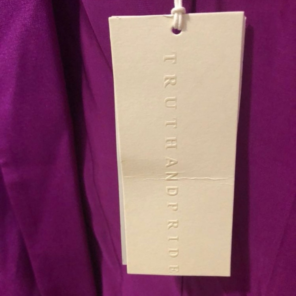 Truth and Pride Purple Blazer - Picture 3 of 9